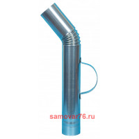 Труба для самовара оцинкованная, диаметр 65 мм
